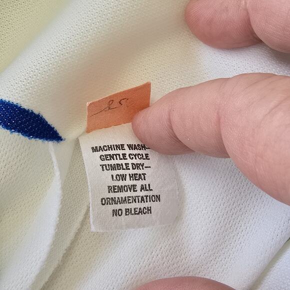 60s Mod Retro Collared Dress Blue Green Turquoise Vintage House Wife Size 18 - Picture 13 of 15